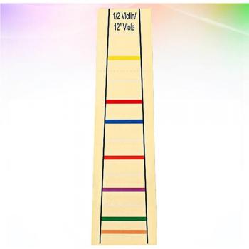 AltoFinger Marker 13 Frettes – Étiquette Autocollante, Tendance Jaune Clé