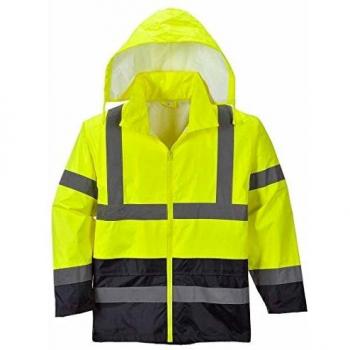 Classic Hi Vis Contrast Rain Jacket
