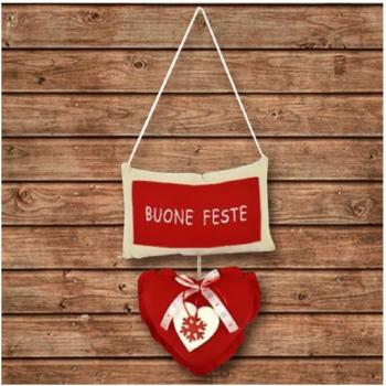 Oreiller Rouge Joyeuses Fêtes