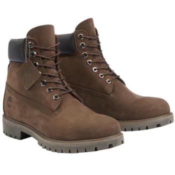 Bottines Timberland 6 pouces à lacets, étanches, marron – Hommes (44)