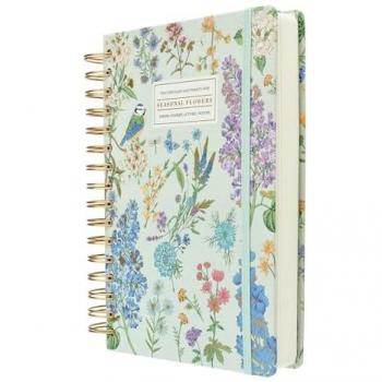 Diario scolastico giornaliero 2024/2025 Muse Seasonal Flowers
