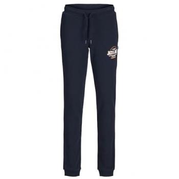 Jack&Jones Junior Slim Fit Jogginghose Dunkelblau mit Logo für Jungen