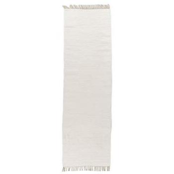 THEKO Teppich »Happy Cotton«, rechteckig, Handweb Teppich, Flachgewebe, reine Baumwolle, handgewebt, mit Fransen