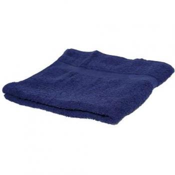Bain Élégance Marine – 400 g/m², Format 70 x 130 cm, Taille unique