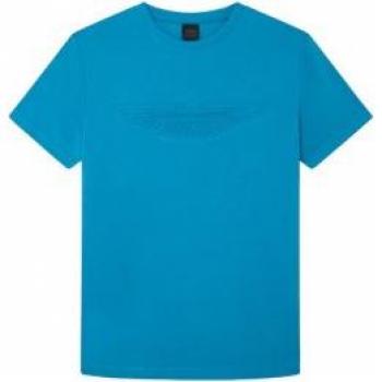 Hackett T-Shirt Blu Hypa A Maniche Corte XS