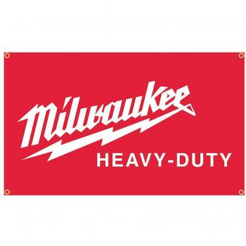Bannière Résistante Milwaukee 90x150cm pour Intérieur ou Extérieur
