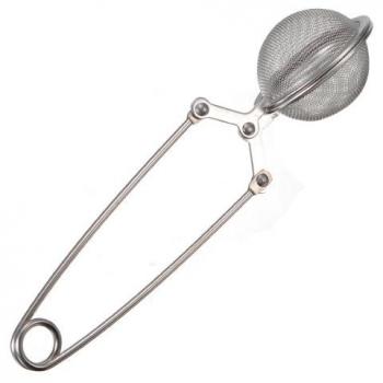 Set di filtro per erbe in acciaio inox con tela a primavera e involucro a sfera BML® – Con spedizione gratuita