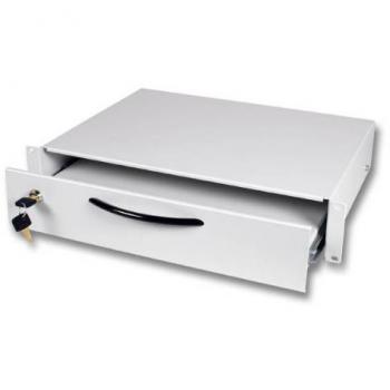 Abschließbare Tastaturbox 2 HE – Doppelkey-System