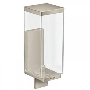 Hansgrohe Axor Seifenspender 42610820, Glas, Wandmontage, gebürstetes Nickel