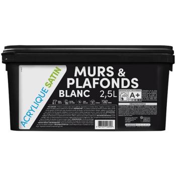 Peinture Acrylique Satinée 2.5 L