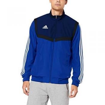 Chaqueta adidas TIRO19 PRE JKT para Hombre, Talla XS, Azul