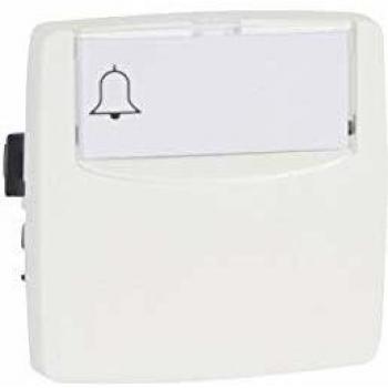 Poussoir porte-étiquette blanc Legrand 6A pour montage saillie