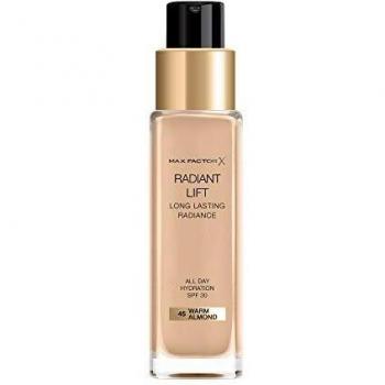 Strahlende Lift Foundation Max Factor 45 Warm Almond – Hyaluronsäure‑Kraft