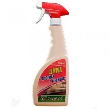 MOBLYSOL Limpiador de Textiles para Alfombras y Tapicerías 750 ml