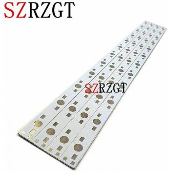 10pcs 30CM x 1CM Aluminum LED Circuit Board for 12 x 1W, 3W, 5W