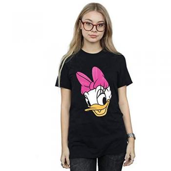 Black Daisy Duck Boyfriend Top