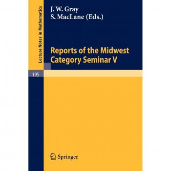Reports of the Midwest Category Seminar V