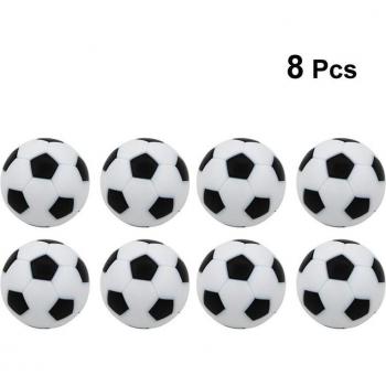 Black and White Tabletop Soccer Balls