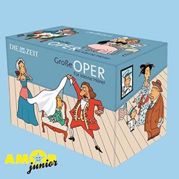 Große Oper für kleine Hörer. Die ZEIT-Edition. 13 Hörspiele mit Opernmusik.