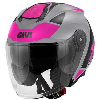 Target Lady Mat Givi X.25 Moto Jet – Couleur Rose