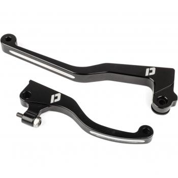 Leviers de frein/embrayage CNC noir pour Derbi DRD Pro