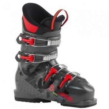 Bottes Rossignol Hero J4 Noir Intense Rouge Kid 26