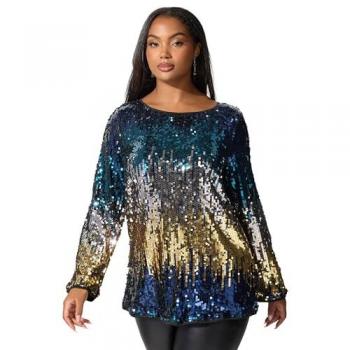 Bow‑Back Sequin Top – Pink, Size 14