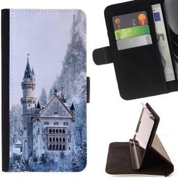 Fundador de Luces de Invierno PU para Lumia 950 – Castillo Escandinavo