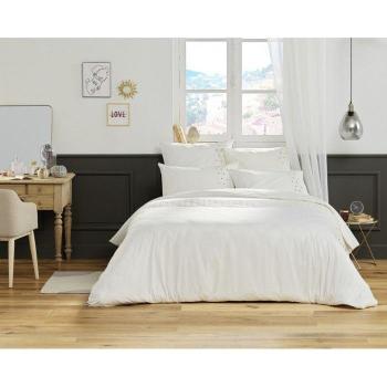 Housse de couette Agathe 260 x 240 cm avec motifs de pois brodés