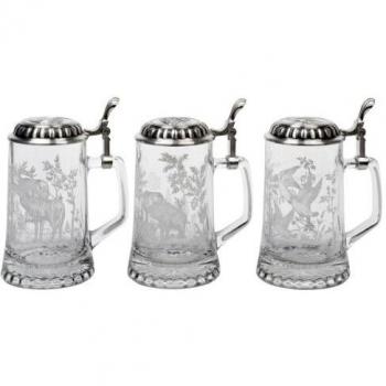 Bierseidel Wild 0,5 l – 6‑er Packung Domex