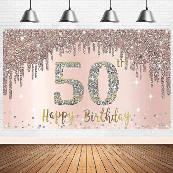 Bannière 50ème Anniversaire Femelle