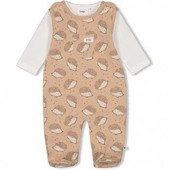 Felpa con Cappuccio Feetje Tutina 2 pezzi Hedge Hugs Sabbia