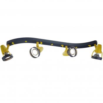 Lámpara de techo Niermann Standby Joan, Azul y Amarillo