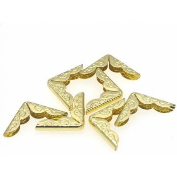 50PC Corner Protectors for Scrapbooks 21x21x3mm F9302