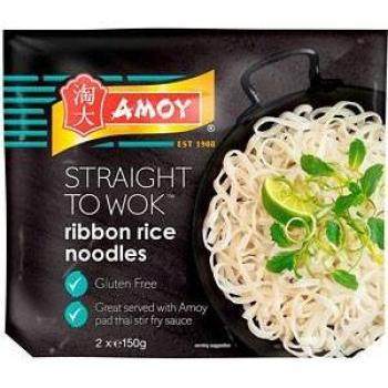 Amoy Wok‑Ribbons Nudeln – 300 g