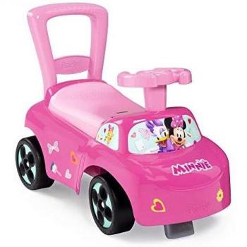Porteur Auto Smoby Minnie avec Fonction Trotteur