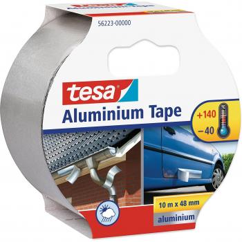 Tesa QuickSeal Aluminum Tape – 10 m, 50 mm Width