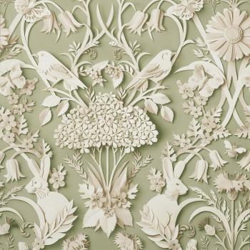Fine Decor Fae Woodland Paper Wallpaper