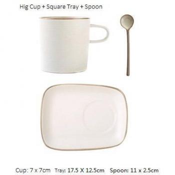 180ml Nordic Retro Ceramic Tea and Coffee Set