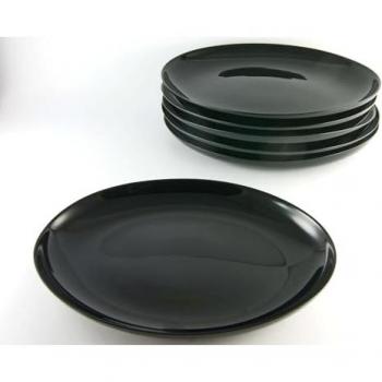 Luminarc Italien Party Teller Set Schwarz