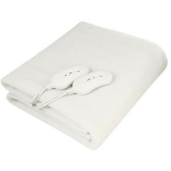 Coperta Elettrica Termica Matrimoniale Scaldaletto 2x60W con Telecomando e Impostazione di Calore (160 x 140 cm)