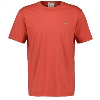 T-shirt Gant REG SHIELD SS Rouge Taille L