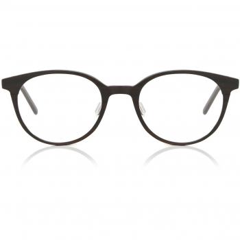 Brown Oval Full Rim Wood Prescription Glasses Size 50
