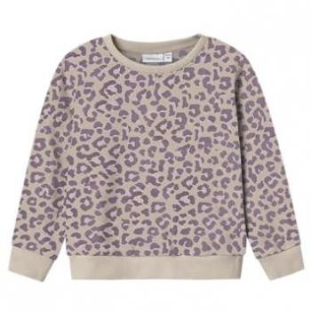 Sudadera 'DAVINA' en mezcla de arena y lila claro