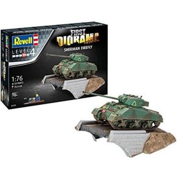 Diorama Set Char Sherman Firefly Revell 03299