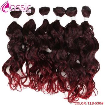 Synthetic Deep Wave Hair Bundles