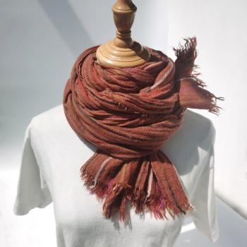 Écharpe tendance en laine de coton pour hommes