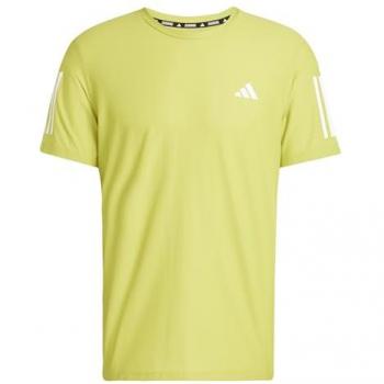 Adidas Own The Running Shirt Men – Extra Large, Yellow