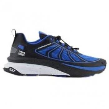 Emporio Armani EA7 Blue Trail Trainers – Size 8½ UK