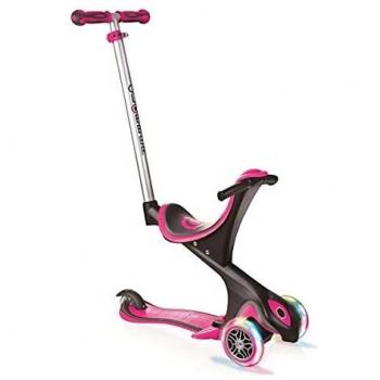 GLOBBER GO-UP Monopattino COMFORT LIGHTS, rosa